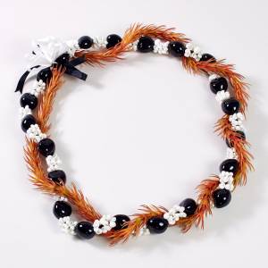 Kukuna Shell and Kukui Nut Lei