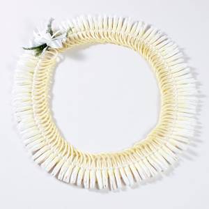 Fresh White Ginger Lei